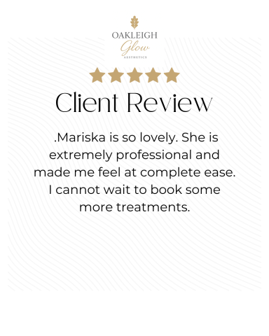 Client Reviews | Oakleigh Glow Aesthetics Rochester Google review from a client of Oakleigh Glow Aesthetics in Rochester.