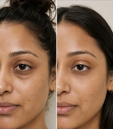 Skin Booster Treatments | Oakleigh Glow Aesthetics Client receiving a skin rejuvenation treatment at Oakleigh Glow Aesthetics in Cliffe Woods, Rochester.